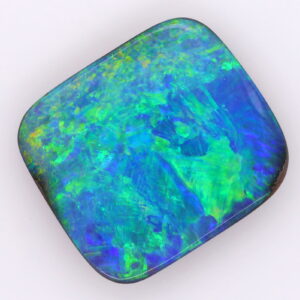 Blue and Green Unset Solid Australian Boulder Opal