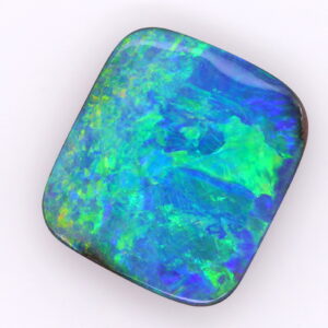 Blue and Green Unset Solid Australian Boulder Opal