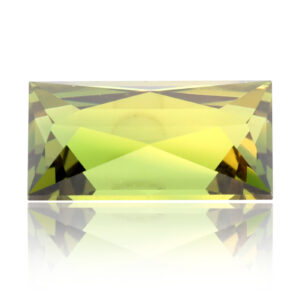 Unset Green Yellow Australian Sapphire