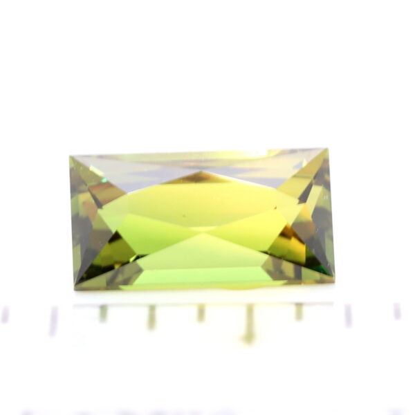 Unset Green Yellow Australian Sapphire