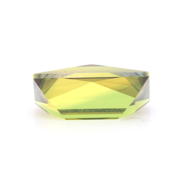 Unset Green Yellow Australian Sapphire