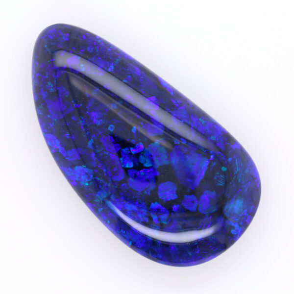 Blue, Purple Unset Solid Black Opal