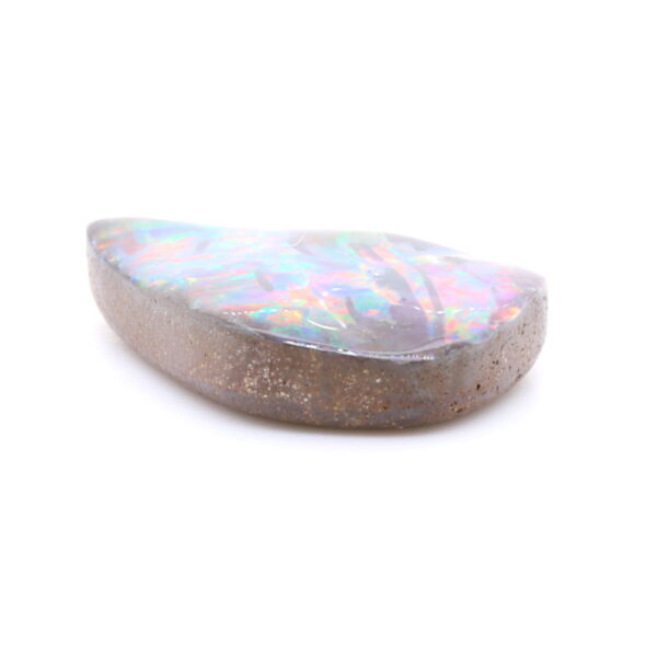 Blue, Red and Purple Solid Unset Australian Boulder Opal