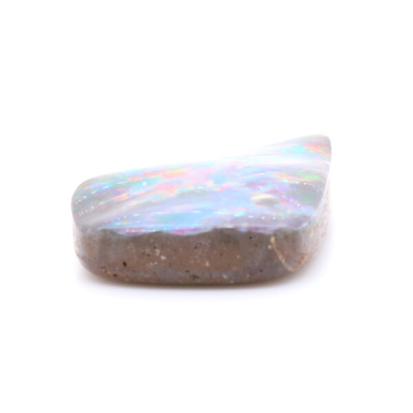 Blue, Red and Purple Solid Unset Australian Boulder Opal