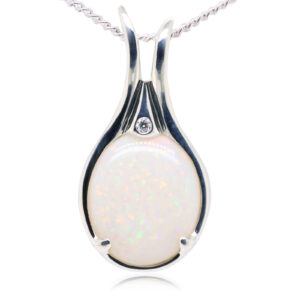 Opal Pendant - Crystal