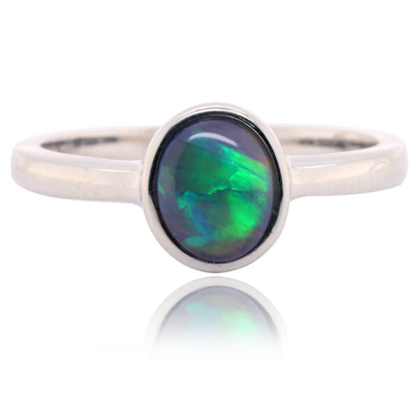 Black Opal Ring
