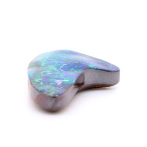 Blue, Orange and Green Solid Unset Australian Boulder Opal