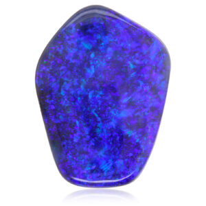 Blue and Purple Unset Solid Australian Boulder Opal