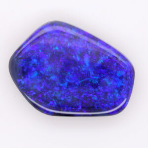 Blue and Purple Solid Unset Boulder Opal