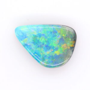 Blue, Yellow, Orange and Green Solid Unset Boulder Opal