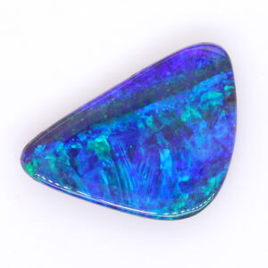 Blue, Purple and Green Solid Unset Boulder Opal