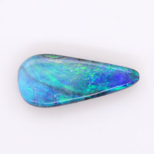 Blue, Yellow and Green Solid Unset Boulder Opal