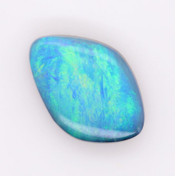 Blue, Yellow and Green Solid Unset Boulder Opal