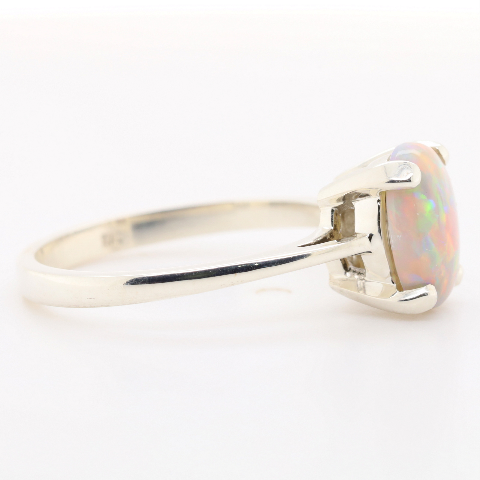 Cushion cut opal ring discount