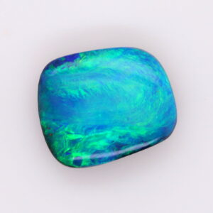 Blue, Green and Yellow Solid Unset Boulder Opal