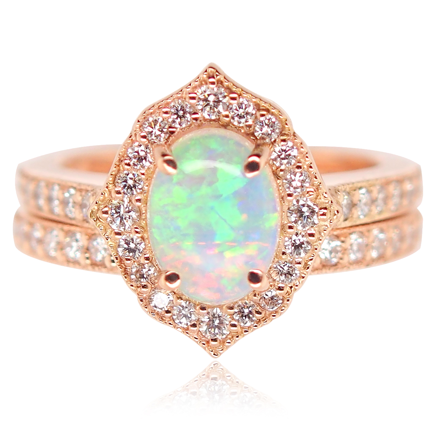 Precious opal jewelry on sale