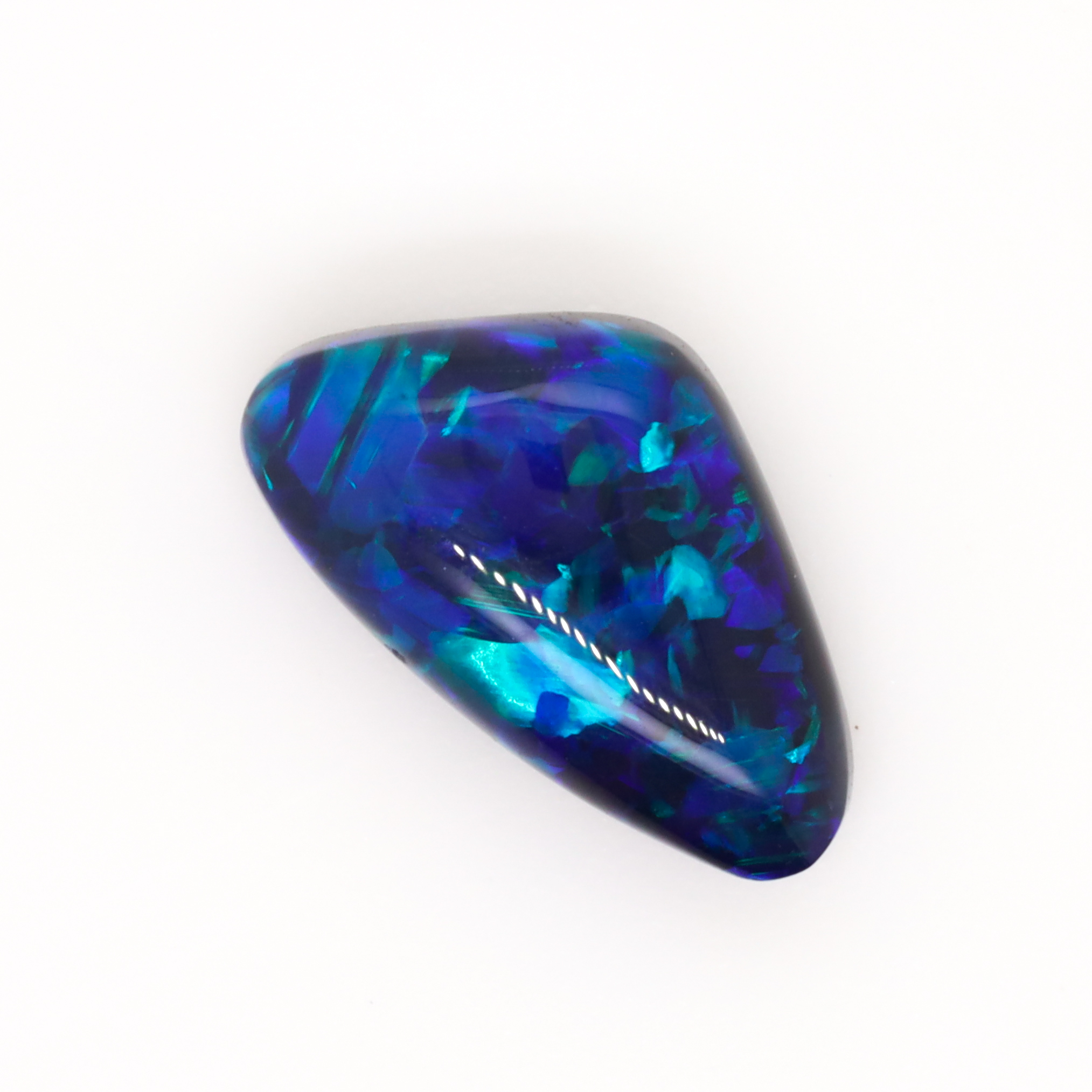 Blue on sale black gemstone