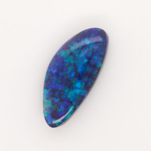 Green Purple and blue Unset Solid Black Opal