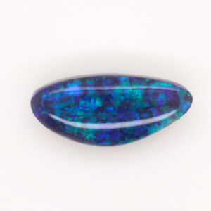 Green Purple and blue Unset Solid Black Opal