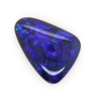 purple and blue Unset Solid Black Opal