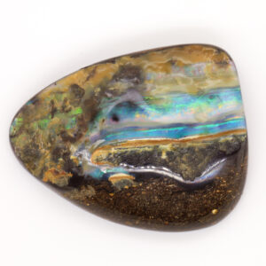 Blue, Pink and Green Boulder Opal Specimen