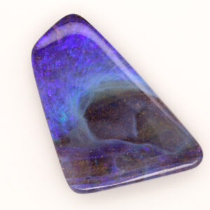 Blue, Purple and Green Unset Solid Boulder Opal