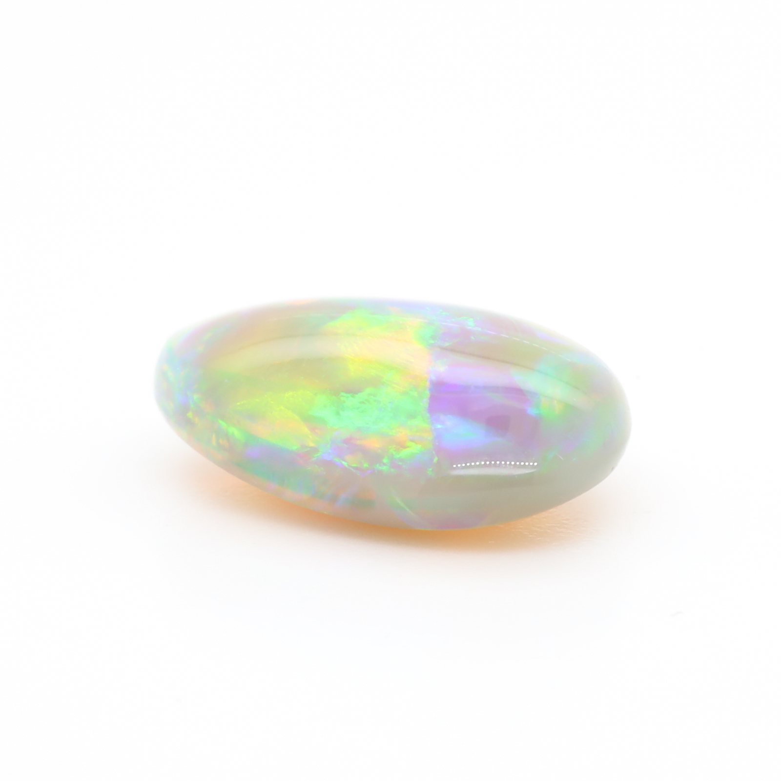 Green, Yellow and purple Solid Unset Crystal Opal