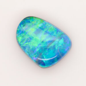 Blue, Green, Yellow Unset Solid Australian Boulder Opal