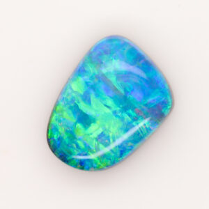 Blue, Green, Yellow Unset Solid Australian Boulder Opal