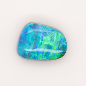 Blue, Green, Yellow Unset Solid Australian Boulder Opal