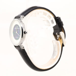 Blue Green Australian Doublet Opal Face Watch on Leather Band