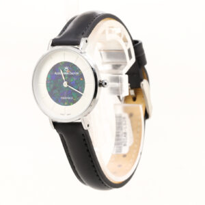 Blue Green Australian Doublet Opal Face Watch on Leather Band