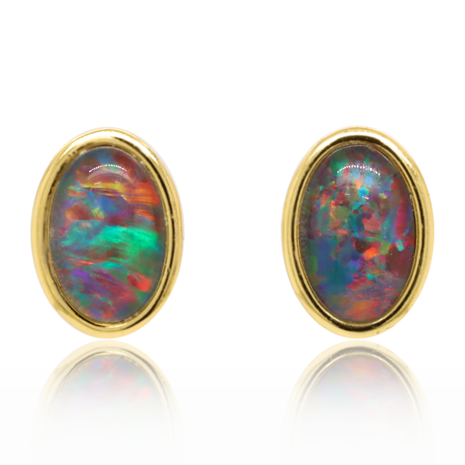 Triplet Opal Earrings Opals Down Under
