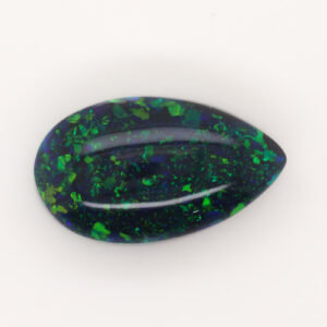 Green and Blue Unset Solid Australian Black Opal