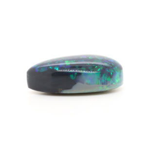 Green and Blue Unset Solid Australian Black Opal