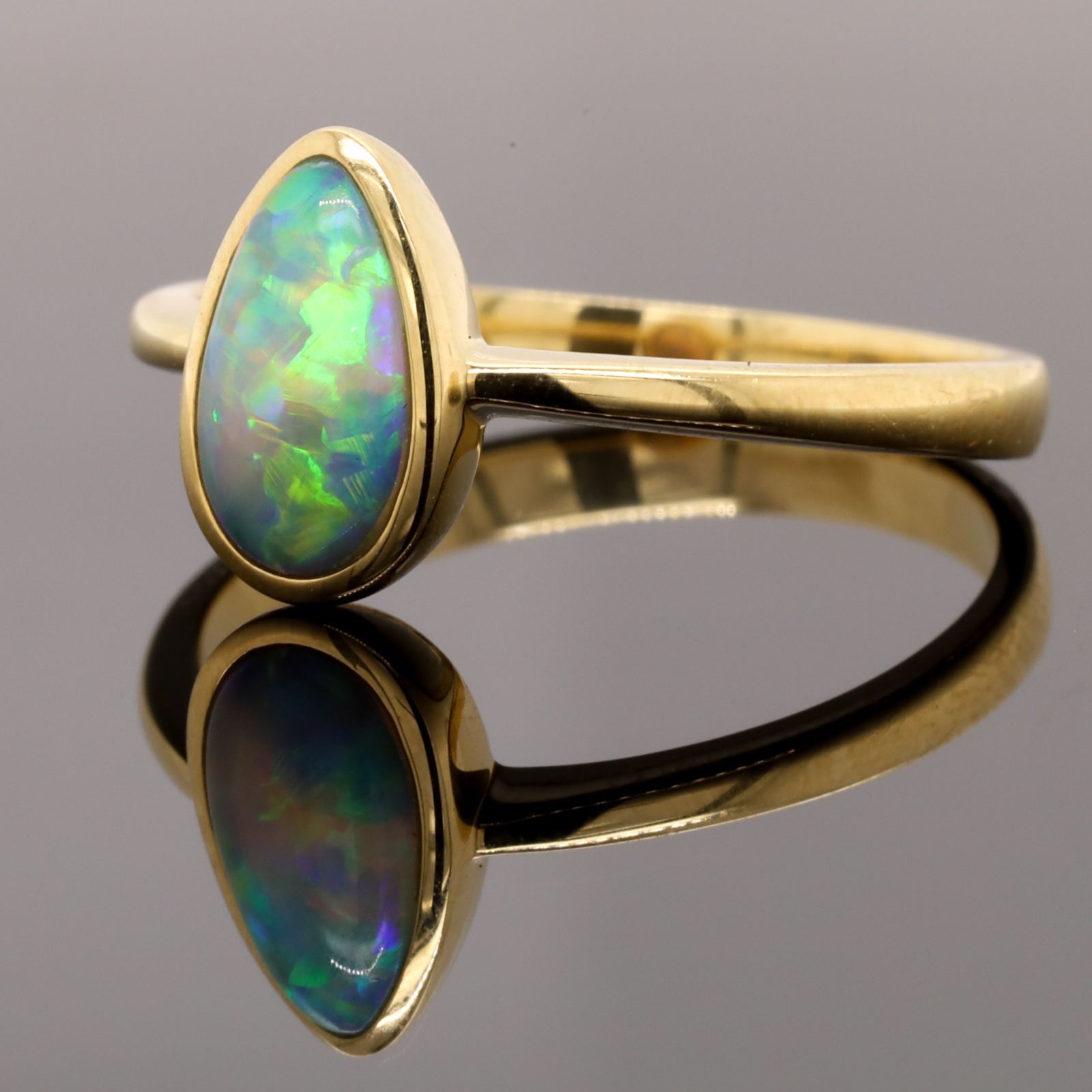 Buy Black Opal Ring / Crystal Opal / Australian Opal / Black Opal Jewelry /  Boulder Opal / Pipe Crystal Opal / Green Opal Ring /size 6 Opal Ring Online  in India - Etsy