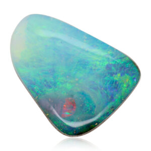 Red, Green, Blue Solid Unset Boulder Opal