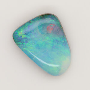 Red, Green, Blue Solid Unset Boulder Opal