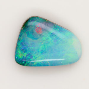 Red, Green, Blue Solid Unset Boulder Opal