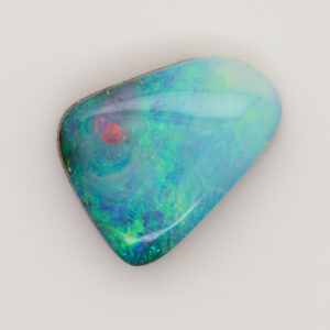 Red, Green, Blue Solid Unset Boulder Opal