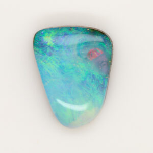 Red, Green, Blue Solid Unset Boulder Opal