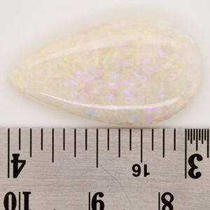Blue, Green, Purple Unset Solid Australian White Opal
