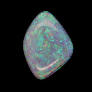 Blue, Green Solid Unset Crystal Opal