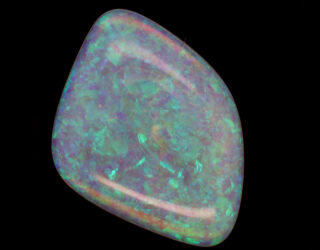 Blue, Green Solid Unset Crystal Opal