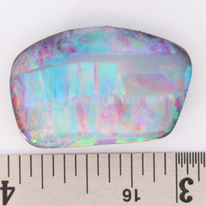 Pink Blue Green Orange Red Solid Australian Unset Boulder Opal