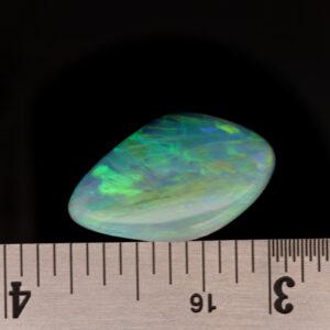 Blue Yellow Green Solid Australian Unset Black Opal