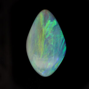 Blue Yellow Green Solid Australian Unset Black Opal