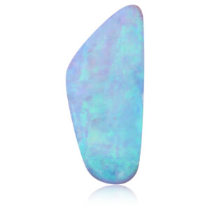 Solid Unset Blue Green Aqua Boulder Opal