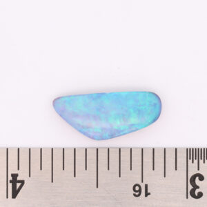 Solid Australian Unset Blue Green Aqua Boulder Opal