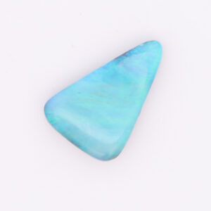 Solid Australian Unset Blue Green Boulder Opal